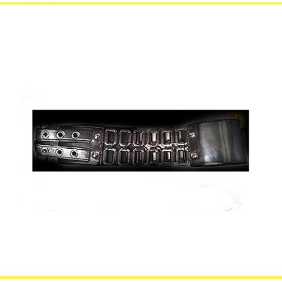 New Rare Miu Miu Top Grain High Grade Authen. Italian Leather Belt & Necklace main image 11